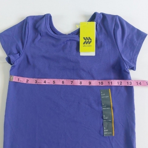 all in motion toddler Girls short sleeve‎ t-chirt size S 6-6X - Picture 3 of 6